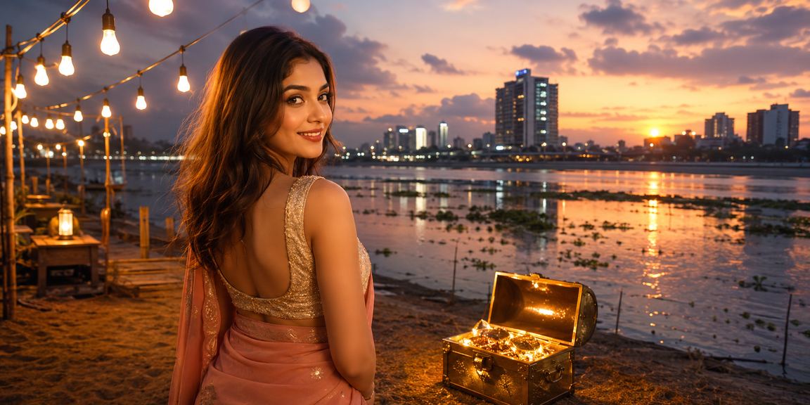 খুলনা সৈকতে রামি গেমে সাহায্য নেওয়ার দৃশ্য